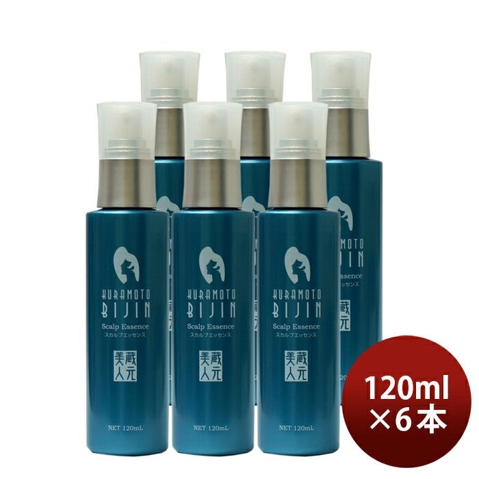 Tonoike Shuzou. Kuramotobijin Scalp essence 120ml x 6