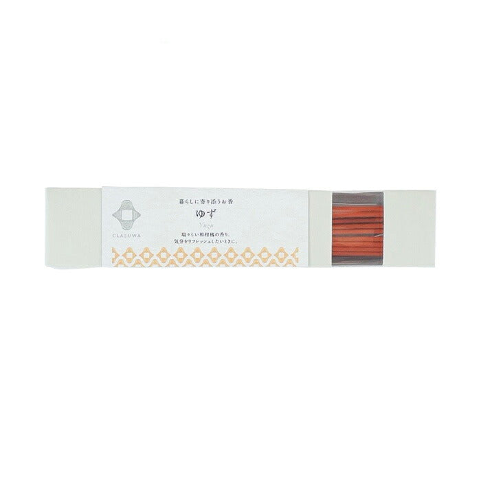 Clasuwa. Yuzu Incense Sticks (24 sticks in a box)