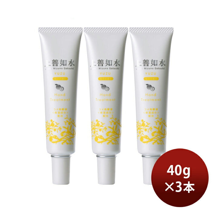 Jozen mizu no gotoshi. Yuzu Hand Cream 40g x 3