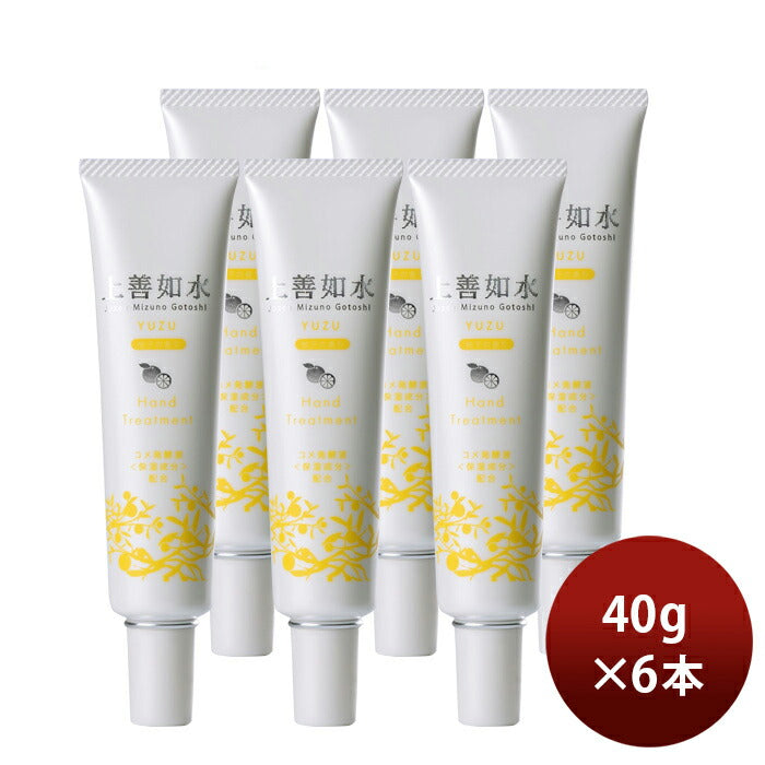 Jozen mizu no gotoshi. Yuzu Hand Cream 40g x 6