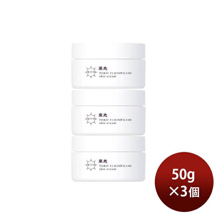 Yukimegami. Moisturizing skin cream 50g x 3