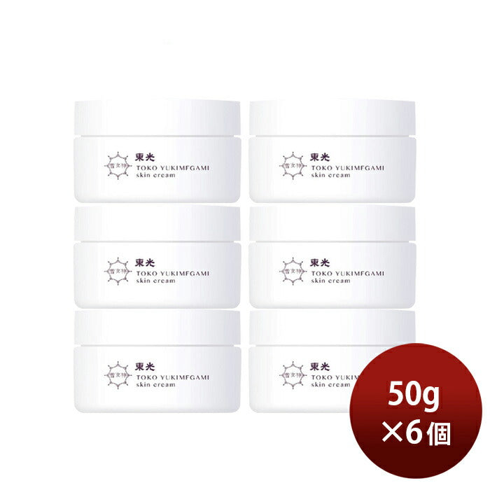 Yukimegami. Moisturizing skin cream 50g x 6