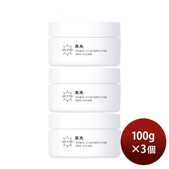 Yukimegami. Moisturizing skin cream 100g x 3